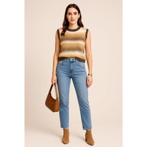 36. Rolla's High Rise Jean Sz 30 - Marled Knit Top MEDIUM Date Night Outfit SET